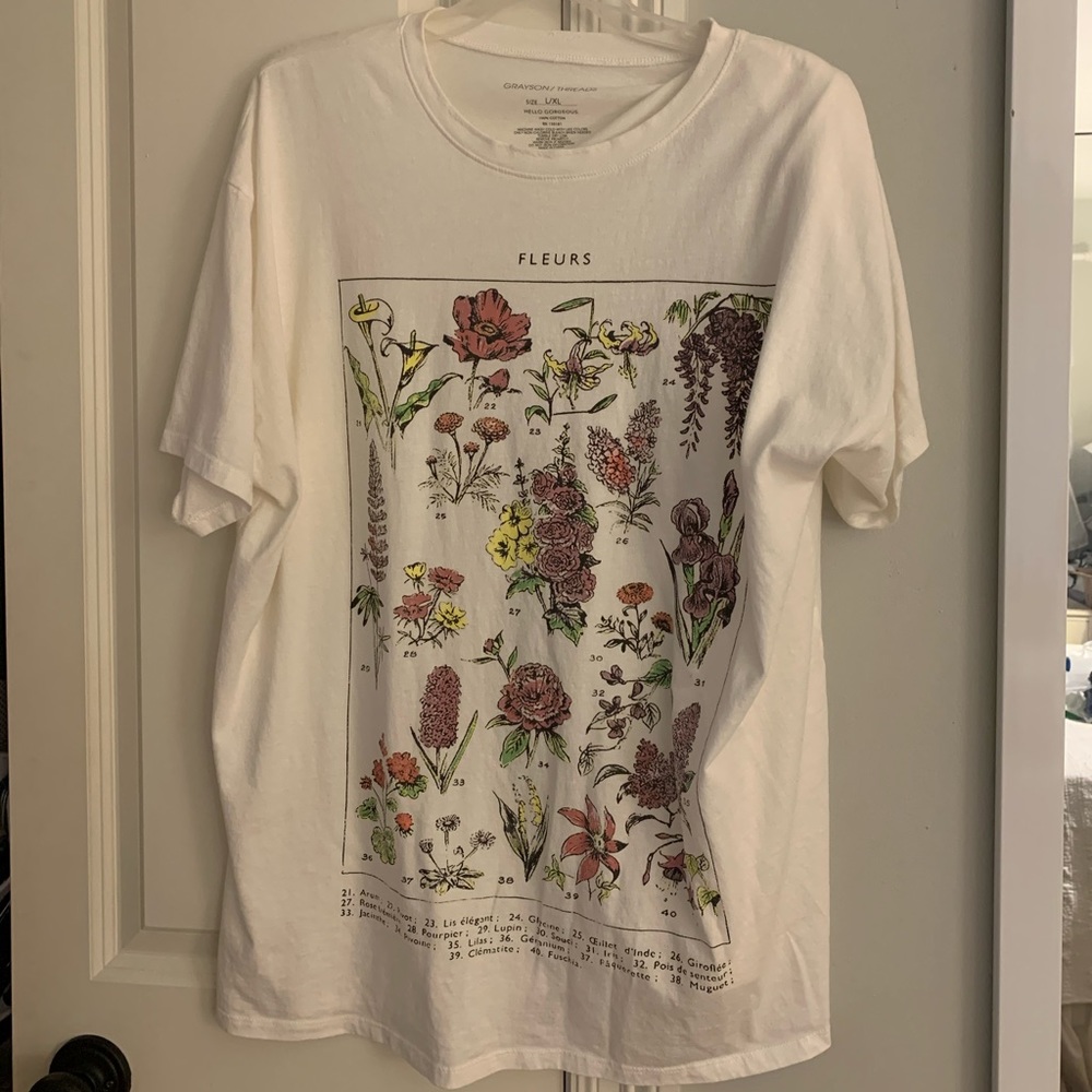 Target floral tee